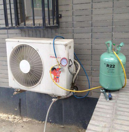三穗空调加氟